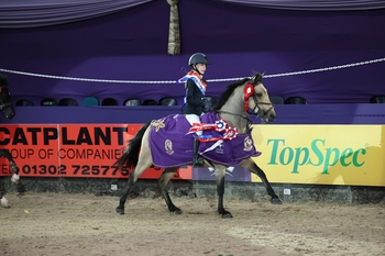 Second time lucky for Cate Kerr in the 128cm Championship